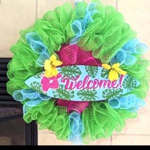 Summer Surfing Wreath